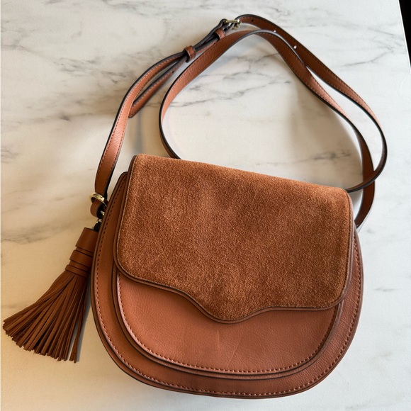 Rebecca Minkoff Large Suki Crossbody, Almond - Picture 2 of 6